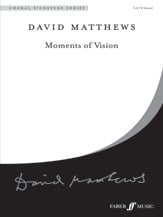Moments of Vision SATB Choral Score cover